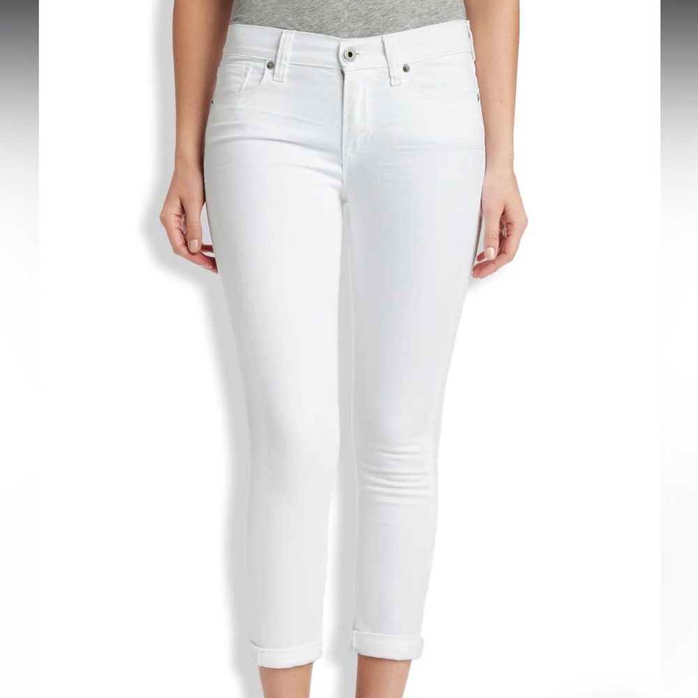 Lucky Brand White Brooke Capri